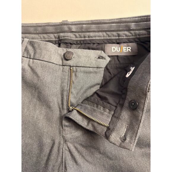 DU/ER Nustretch Relaxed Tape Trousers — 32 (Charcoal) - Picture 7 of 13